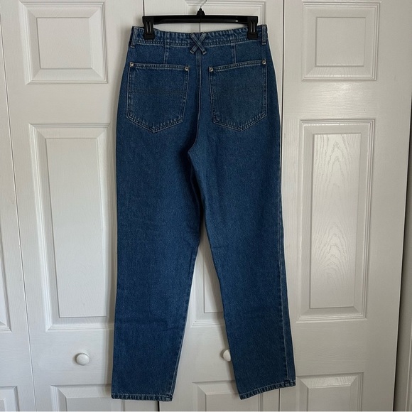 Sigrid Olsen Jeans Womens 8 Blue Classic Fit Denim High Rise Straight Leg NWT - Picture 11 of 12